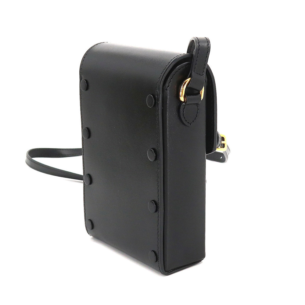Gucci Horsebit 1995 Mini Bag Shoulder Leather Black - Picture 3 of 8